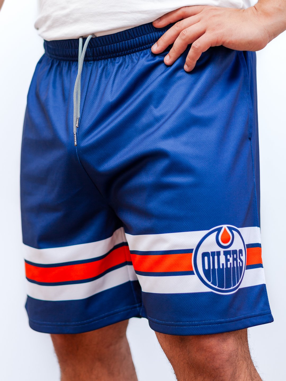 Oilers Hockey Shorts