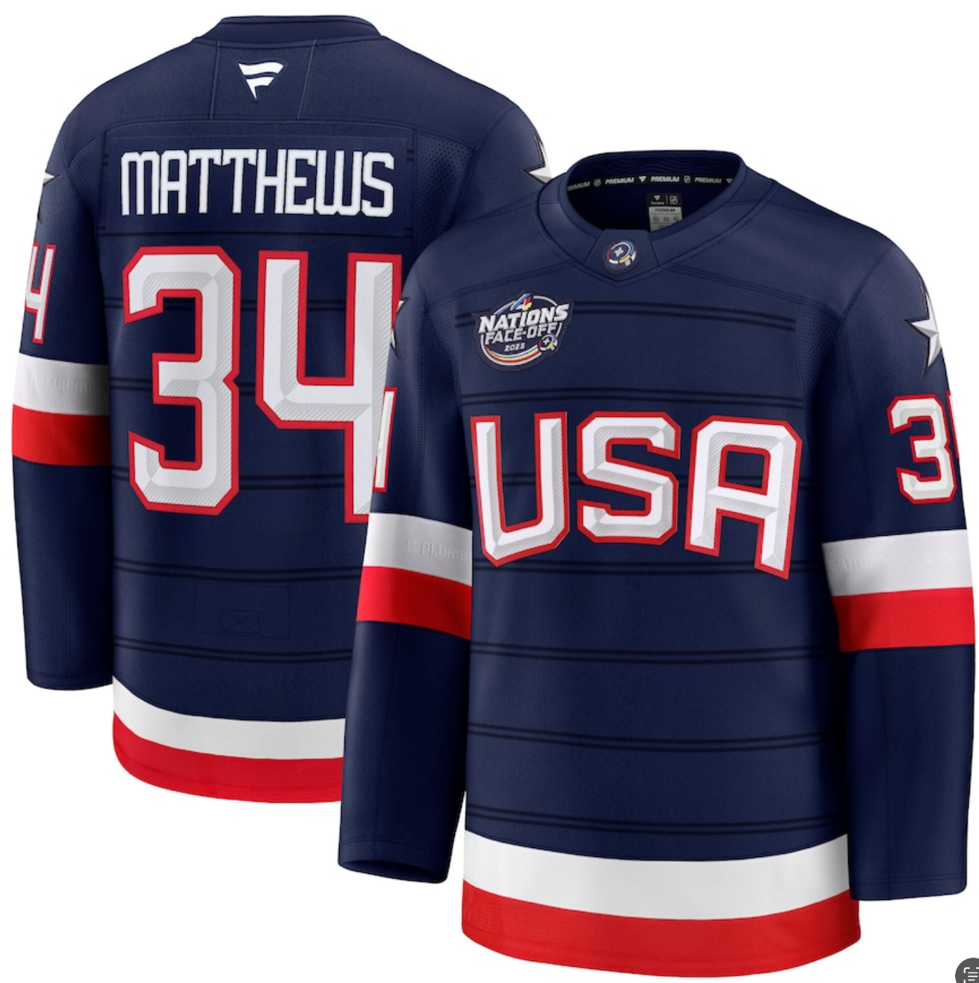 Auston Matthews Team USA 4 Nations Jersey