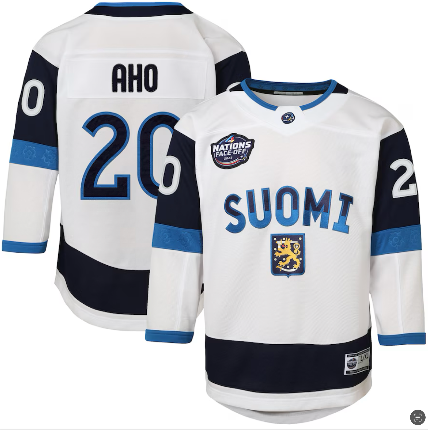 Aho Team Finland 4 Nations Jersey