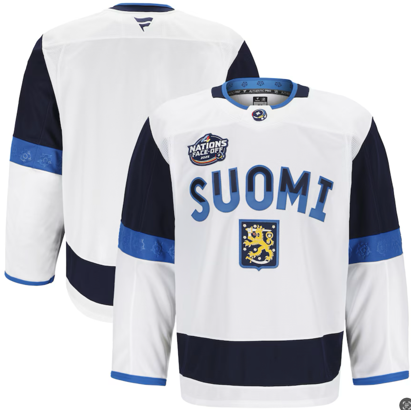 Team Finland 4 Nations Jersey