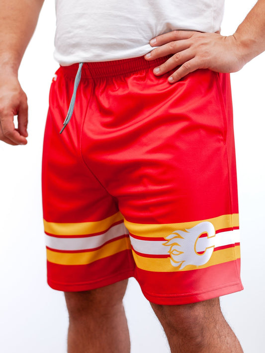 Flames Hockey Shorts